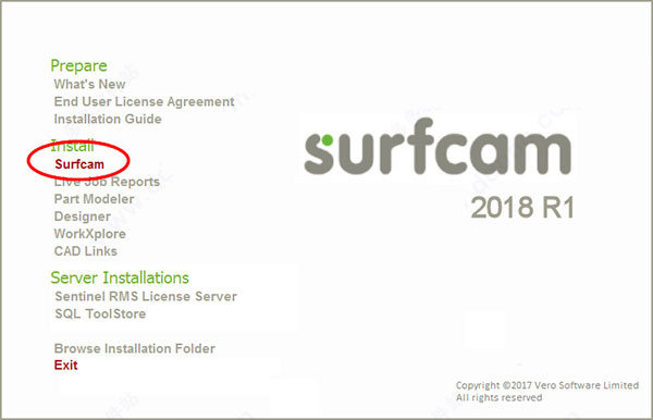 Vero Surfcam 2018 R1 X64