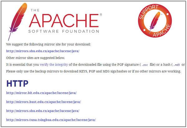 Java 搜索引擎 Apache Lucene 7.2.0