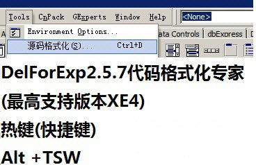 Delphi代码格式化工具 2.5.7 中文绿色版