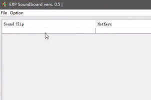 EXP Soundboard播放软件 1.1 绿色版软件截图