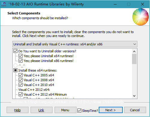 VC++运行库合集安装包 AIO Runtime Libraries 18.02.16 完整版