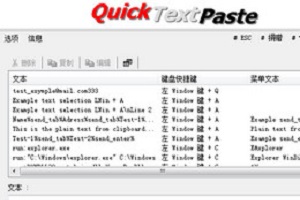 QuickTextPaste 最新版 3.86软件截图