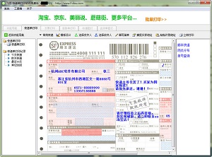 飞豆快递单打印软件免费版安装包 6.38 特别版软件截图