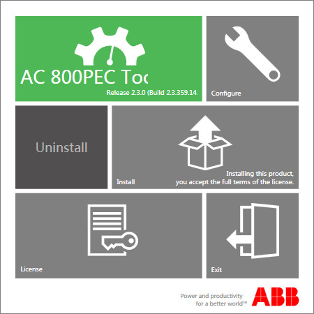 PLC编程软件AC 800PEC Tool 2.3.0