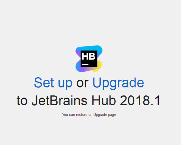 JetBrains Hub2018.1