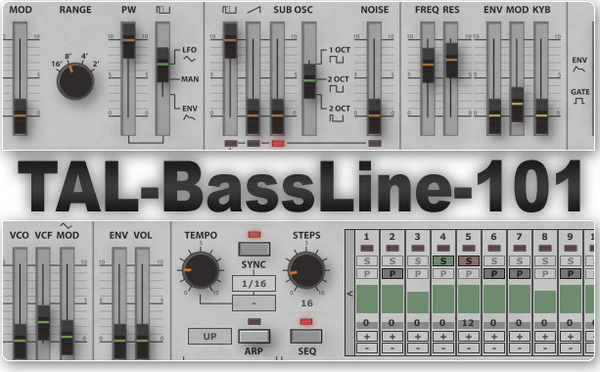 TAL-BassLine-101破解版 2.0.2 免费版