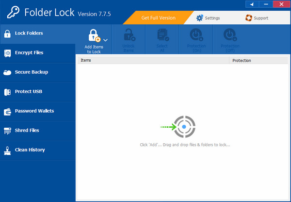 Folder Lock中文版 7.7.5 最新版
