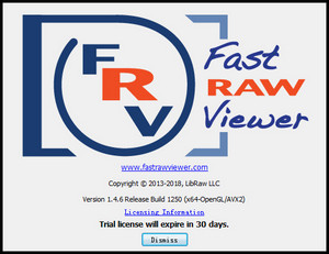 FastRawViewer中文版 1.4.6 免费版软件截图