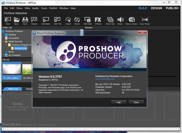 Photodex ProShow Producer 中文版 9.0.379 完美破解版