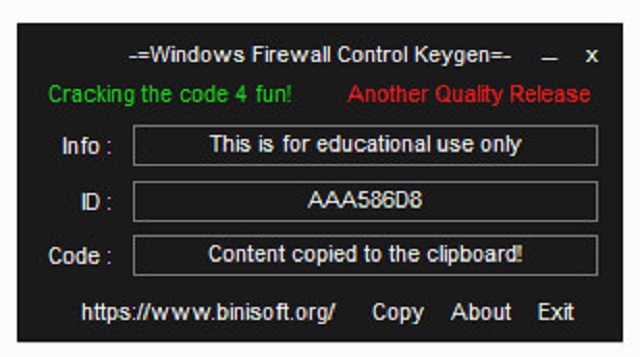 Windows Firewall Control 5 破解