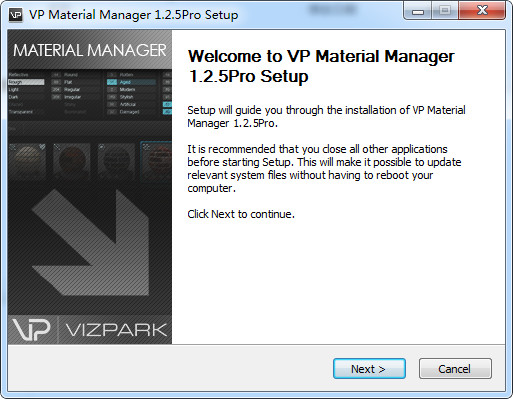 Vizpark Material Manager 1.2.5 注册破解版