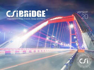 CSiBridge桥梁结构工程软件 20.1.0 64位32位附安装教程软件截图