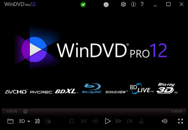 Corel WinDVD Pro 12 12.0.0.87 SP4 汉化版