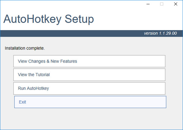 AutoHotkey 1.1.29.00