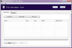File Shredder Tool文件粉碎工具 1.0软件截图