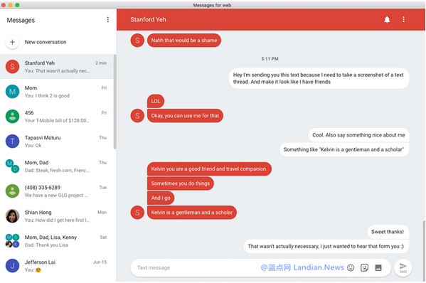 Android Messages Mac中文版