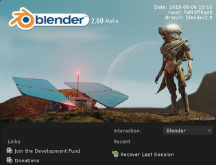 Blender2.8中文版 2.83.2 最新版软件截图