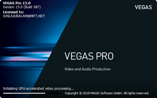 Vegas Pro 15 64位 15.0.0.387 中文进阶版软件截图