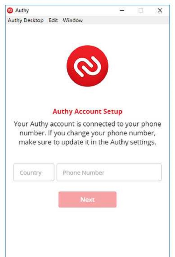 Authy Desktop