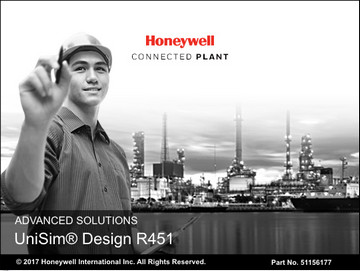 HONEYWELL UniSim Design R451 免费版软件截图