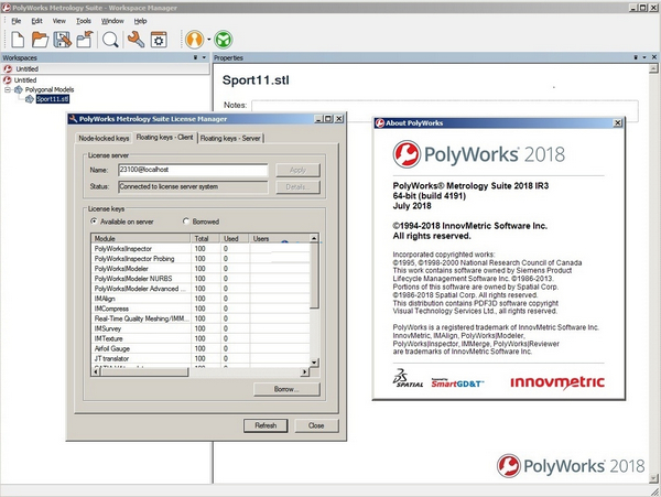PolyWorks 2018 IR8 32位 完整版