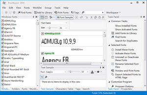FontAgent Pro 字体管理软件 15.0软件截图