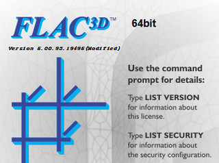 Itasca FLAC3D x64 6.00.65软件截图
