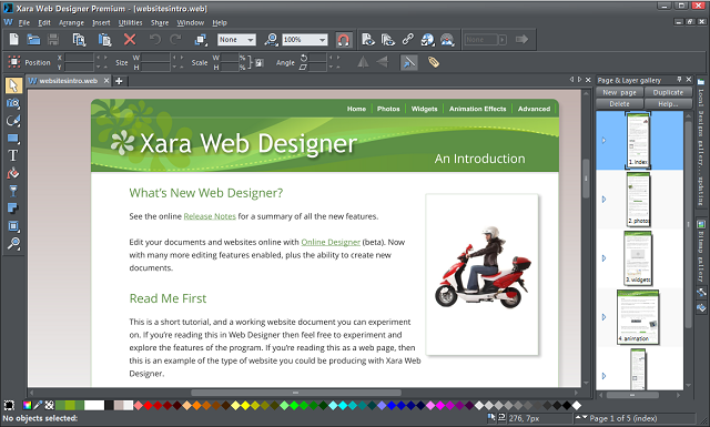 Xara Web Designer 16破解版 16.1.1.56358 免费版