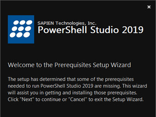 PowerShell Studio 2019 32/64位 5.6.164-053019软件截图