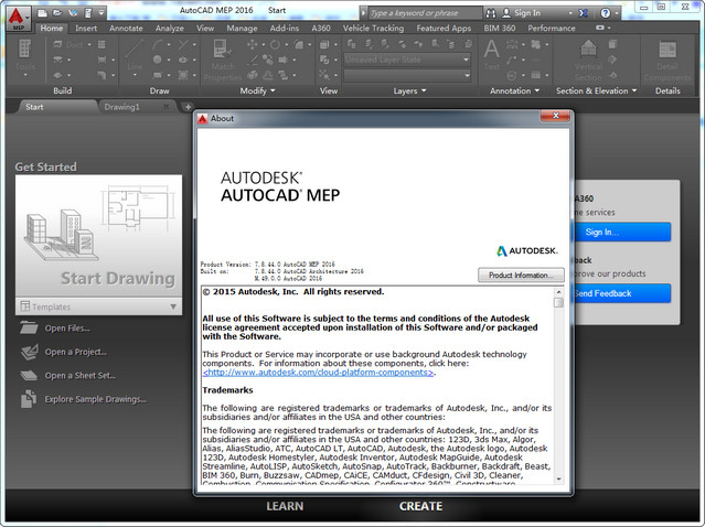AutoCAD MEP2016注册激活版 最新免费版