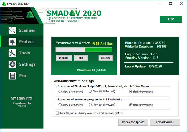 Smadav Pro 2020中文版 13.9.2