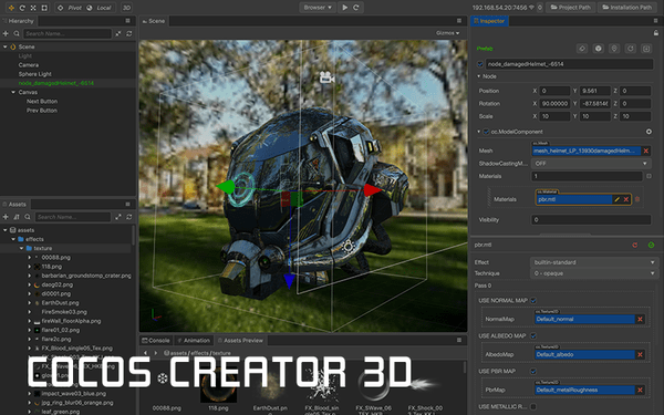 Cocos Creator 3D 1.1.1