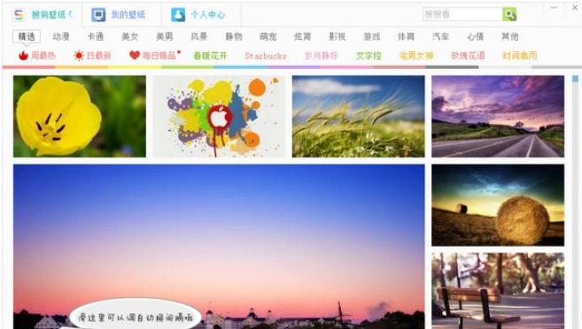 搜狗壁纸电脑版 2.5.4.2687 官方正式版