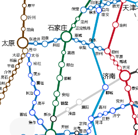 中国高铁线路图2023高清版 2023 8K版