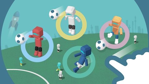指尖机器人足球游戏