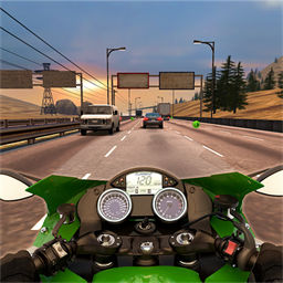 真实公路摩托车3D手游 1.0 安卓版软件截图