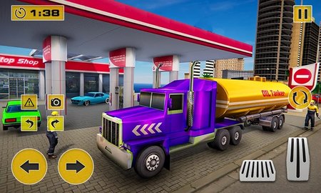 汽油卡车货物运输游戏