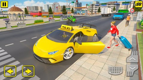 城市模拟出租车游戏