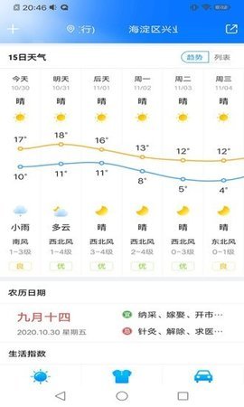 暖知天气App