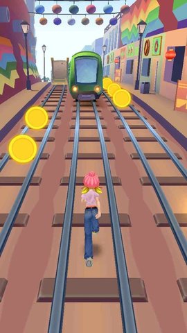 地铁3D冲刺游戏