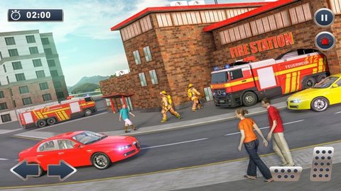 城市消防队救援游戏