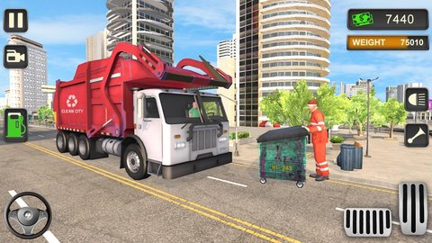 垃圾卡车模拟器游戏