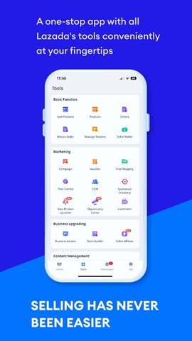 Lazada卖家版APP