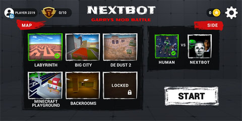nextbots密室射手游戏