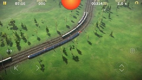 电动火车模拟器游戏