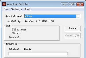 Acrobat Distiller 11 汉化版 11.0 免费版软件截图