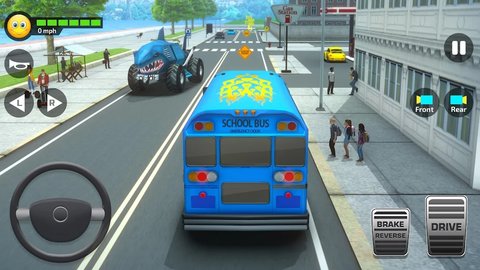 学校巴士驾驶模拟器手游